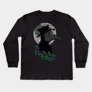 the plague doctor Kids Long Sleeve T-Shirt